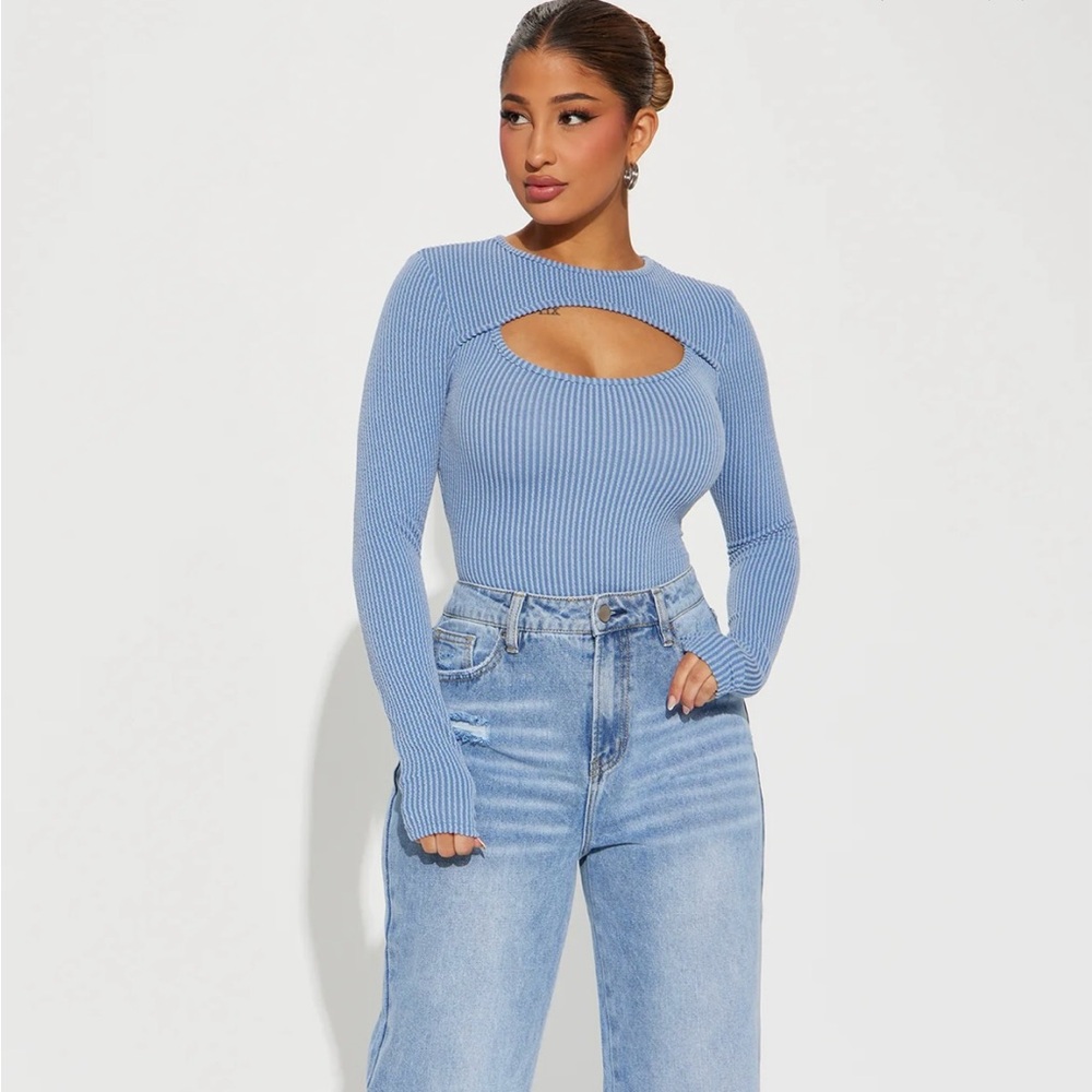 Fashion Nova Robin Cut Out Bodysuit